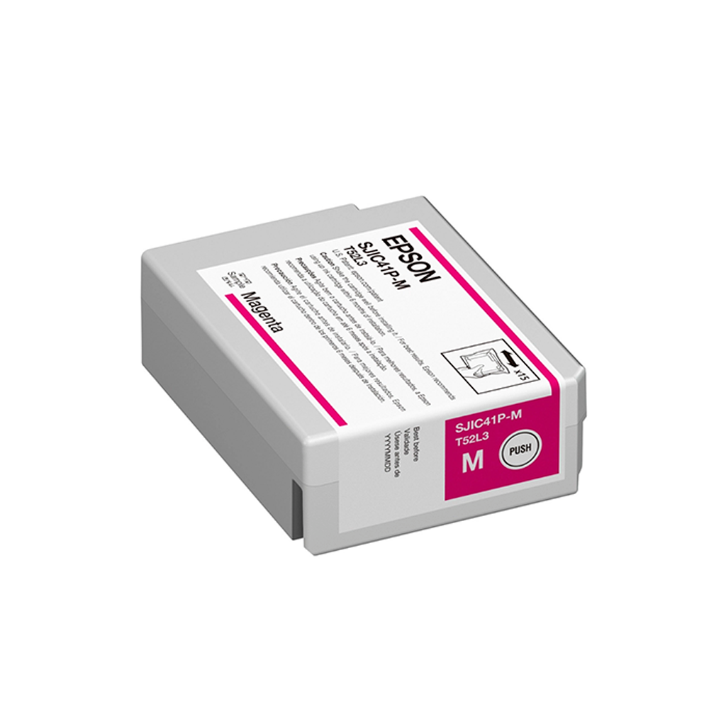 Epson SJIC41P-M - magenta - original - ink cartridge